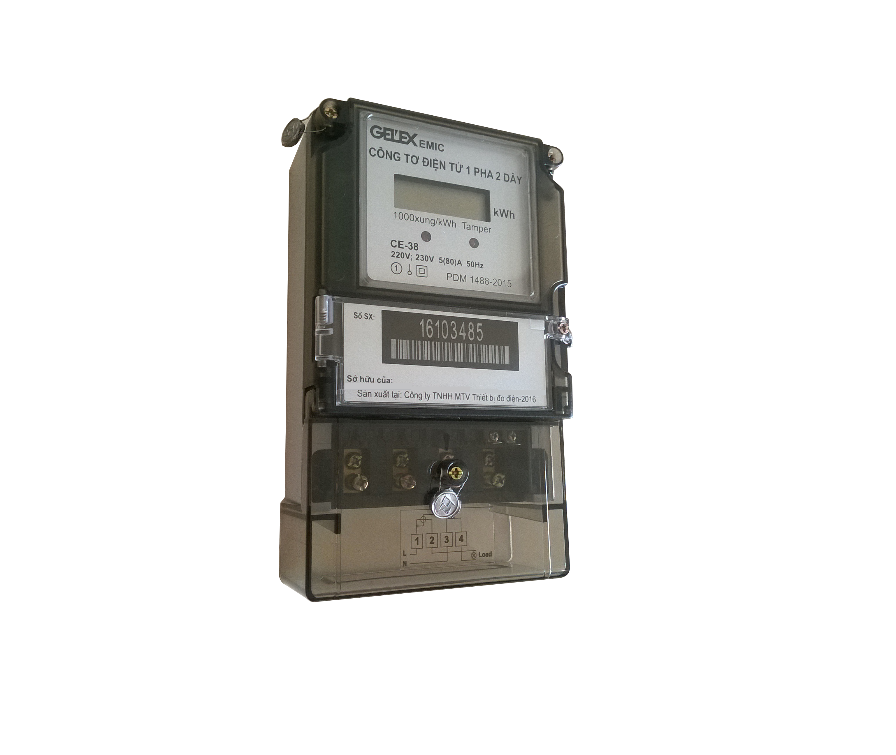 Công tơ điện tử 1 pha CE-38